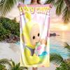 Teletubbies Fashion Beach Towel: Ideal for Summer Adventures Soft, absorbent and quick drying suitable for swimming and bathing
