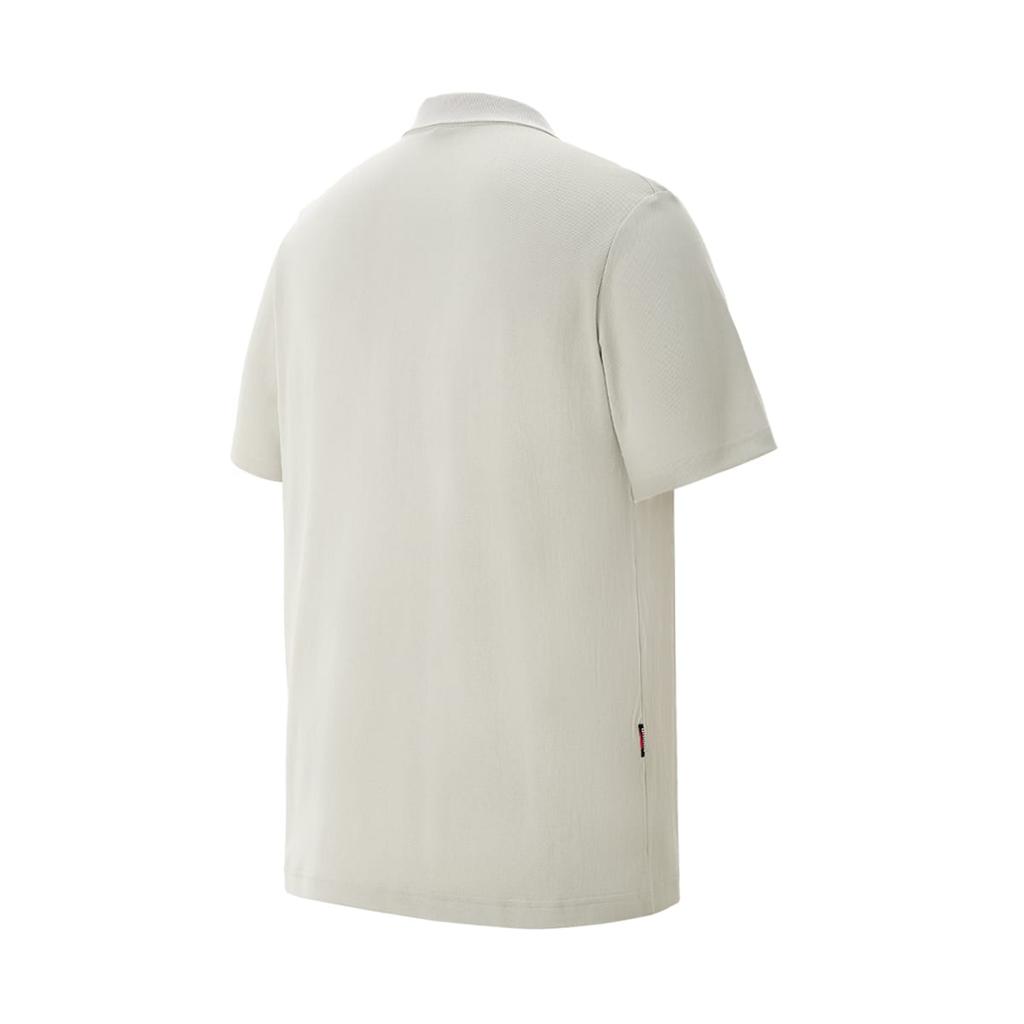 adidas Polo Shirts Men's Ecru Polo Collar Moderate KB1158