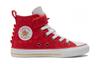 Converse Cushioning, Wear Resistant High Top Kids' Skateboarding Shoes Red A08703C