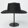 Spring and Summer New Simple Sun Hat, Fine Straw Grass, Round Ring, Flat Top Wide Brim Top Hat, Outdoor Travel Sunscreen Straw Hat