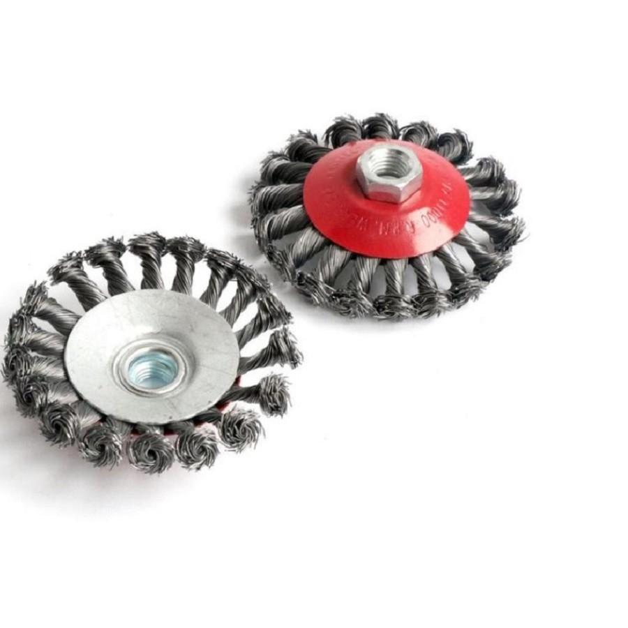 For Burr Removal Wire Brush Grinder Steel 100mm/115mm/125mm 12500rpm