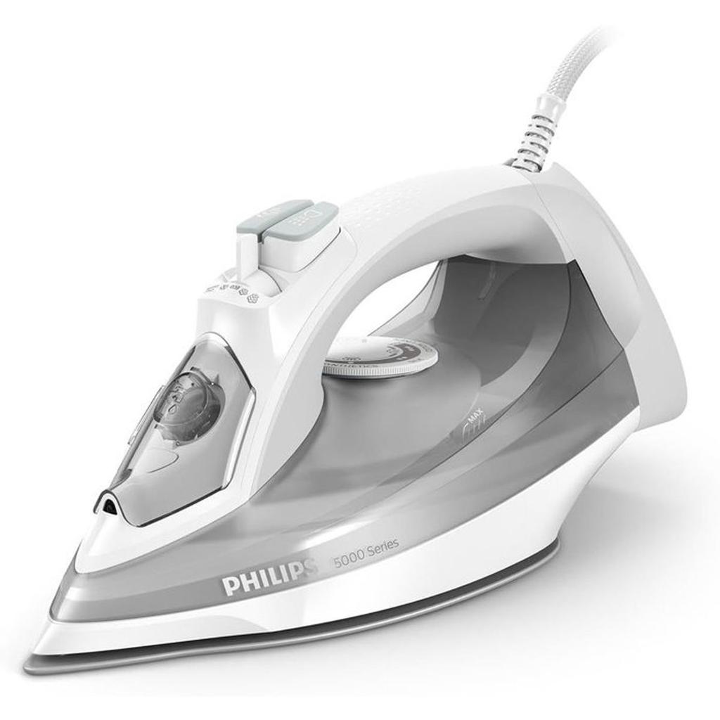 Fer a repasser - PHILIPS - DST5010/10 - Fer a vapeur Série 5000 - 40gr/min vapeur continue - 2400W - Blanc