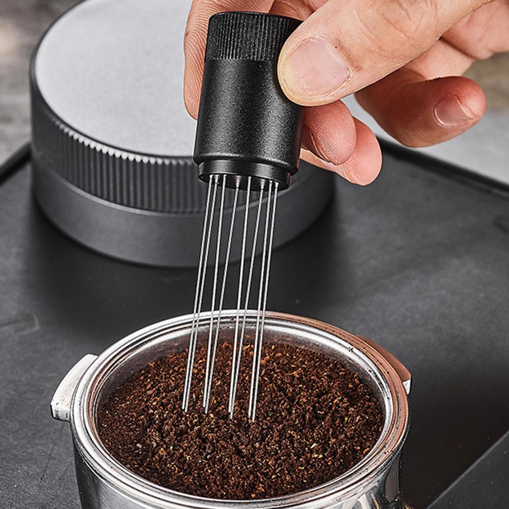 8 Needle Coffee Distributor Coffee Accessory Magnetic Coffee Distributor Shape Retaining Property 8 Needle Configuration