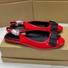 Fashion Shoes for Women  Comfortable Shallow Female Footwear Peep Toe Slingbacks Back Strap Casual Slip On Ladies Flats