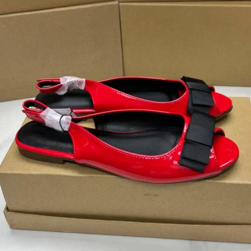 Fashion Shoes for Women  Comfortable Shallow Female Footwear Peep Toe Slingbacks Back Strap Casual Slip On Ladies Flats