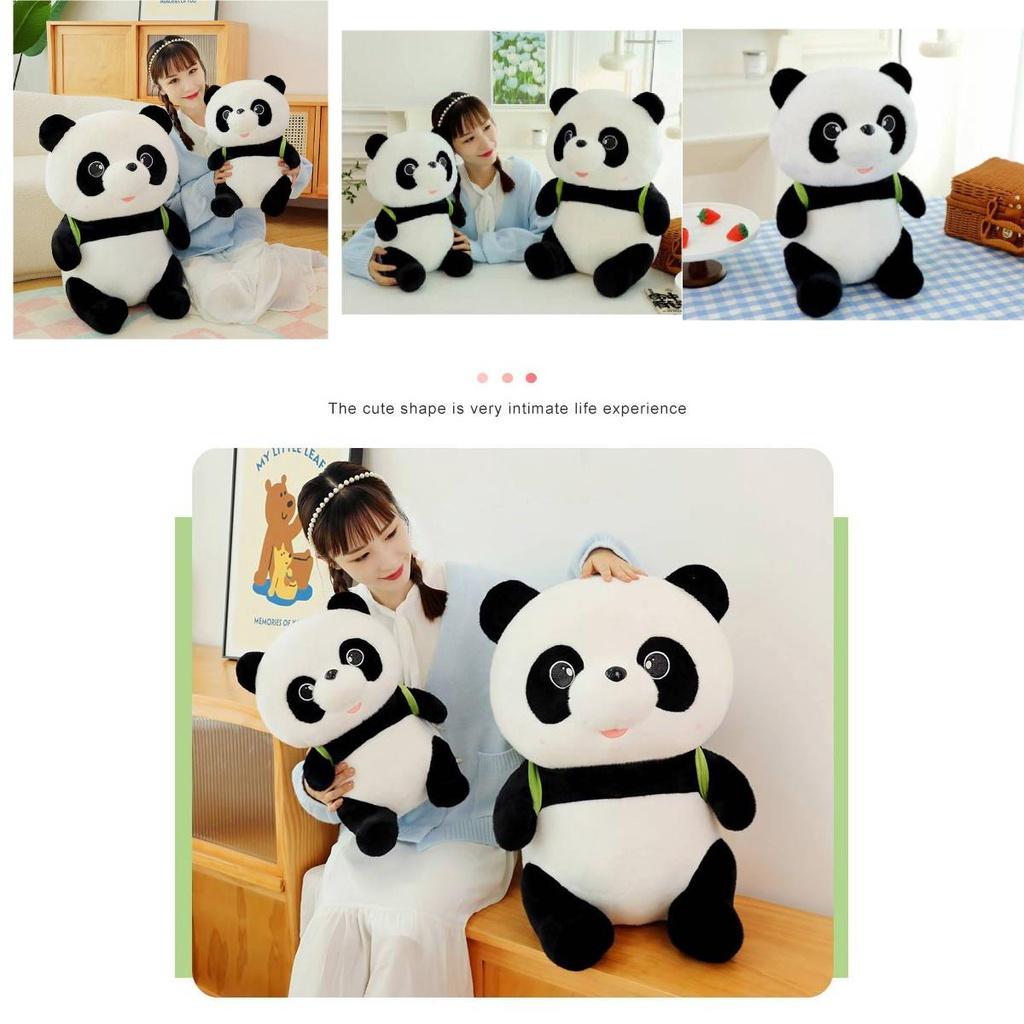 Authentischer Avocado Rucksack Panda Plüschtier Teddybär Kissen Geschenk Großhandel