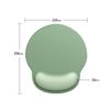 Ergonomic Mouse Pad with Gradient Colors Wrist Support Soft Cushion Non Slip Base for Laptop Desk
