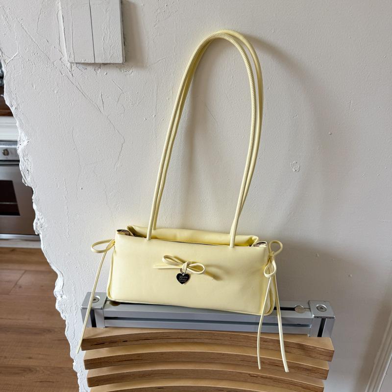 

Niche bags women s new trendy summer fashion versatile bow shoulder bag commuter armpit bag