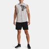 Under Armour Project Hooded Loose Training Sleeveless Vest Men tops Gray 1361746-112