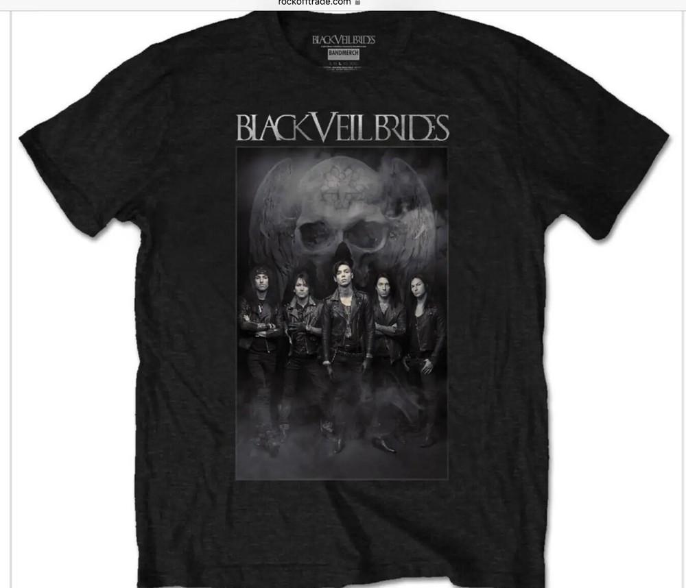 BLACK VEIL BRIDES BLACK FROGANDISE T SHIRT S