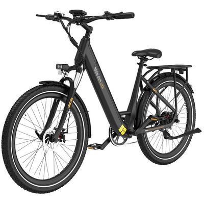 RCB G6 E-Bike 27.5" Black – 250W, 36V 13Ah Battery, 50 Km Range, LCD, Disc Brakes, NFC/APP