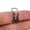 500 Piece In Bulk Carp Fishing Swivels Snaps Round Quick Change Ring Swivels Fishing Accessories AE009