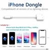 Jack Adapter for iPhone - Headphone Adapter - Audio&;Refill - White - 12.45cm - ABS + TPE