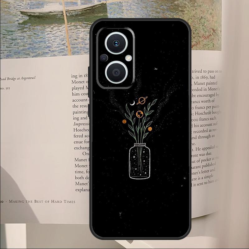 Constellations Stars Sun Moon Galaxy Phone Case For OPPO Find X5 X6 Pro X2 Lite X3 Neo Reno 4Z 5Z 2Z 8T 3 4 5 6 7 8 Lite Cover