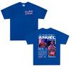 Rapper ANUEL AA Real Hastala Muerte Tour 2025 new Album T Shirt Men Retro Hip Hop Fashion Cotton Short Sleeve Tshirt Streetwear