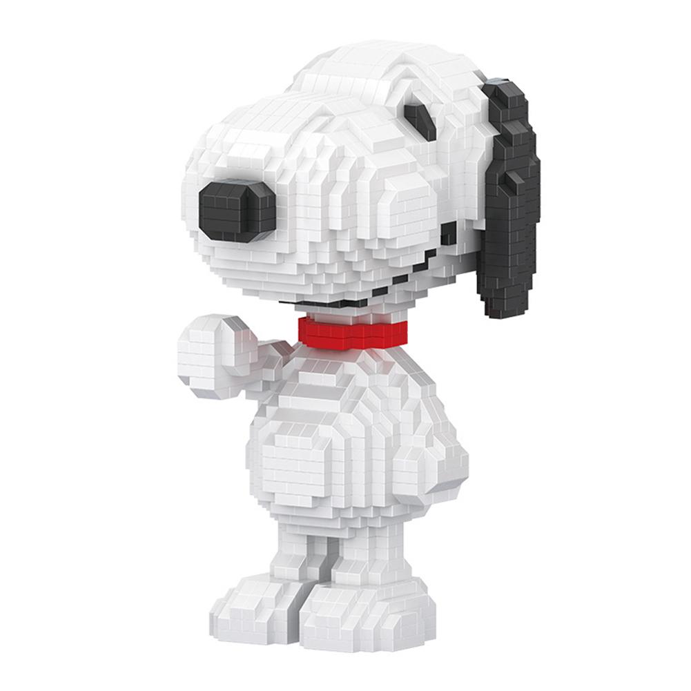 Cartoon Dog Building Blocks Action Figure Micro Diamond Bricks Diy Assemble Toys For Kids Toys Home Decoration