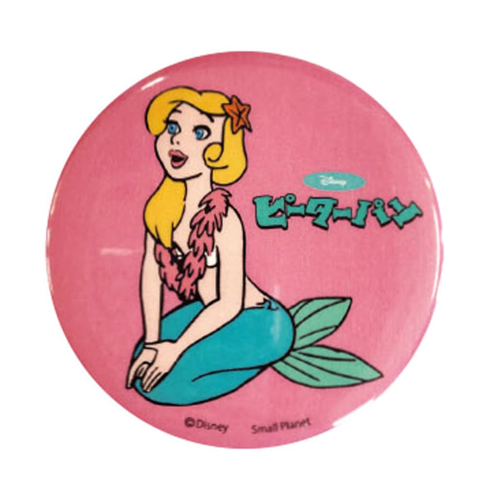 Disney Nostalgica Can Badge Peter Pan Mermaid APDS4373N