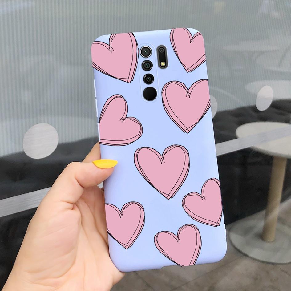 For Xiaomi Redmi 9 Case Silicone Daisy Cactus Phone Back Cover For Redmi 9 Prime Soft Case For Xiaomi Poco M2 M 2 Reloaded Coque