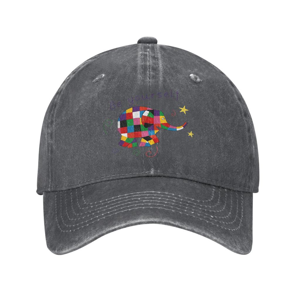 Be Yourself Elephant Funny Teacher Vintage Baseball Cap Unisex Hats Women Visor Protection Snapback Cotton tops gorras