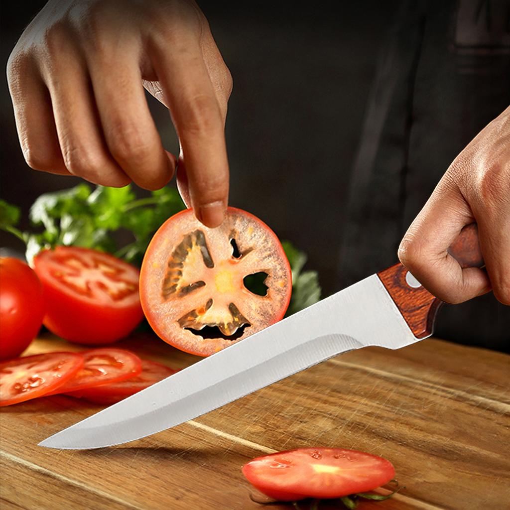 Stainless Steel Slaughter Multipurpose Knife Boning Knife Slicing Knife Fruit Knife