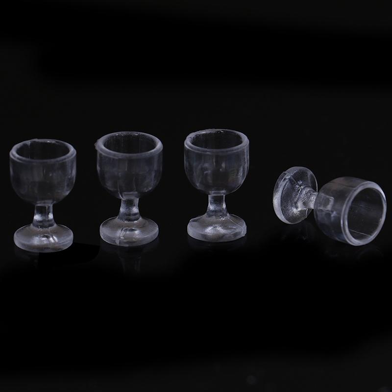 4 stk 1:12 Dukkehus Miniatyr Begerkopp Dukkehus Kjøkken Vinglass Kopper