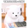 Polar Bear Plush Soft and Small Body Interior Soothing Gift Toy, Fluffy, Cute, Animal, Pillow, Decor, Item,
