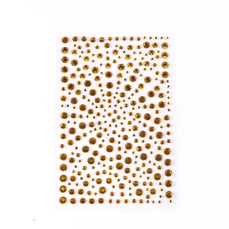 Eye Body Face Gems Self Adhesive Rhinestone Sticker Face Jewels Press On Tattoo.