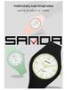 Sanda Macaron Color Fluorescent Waterproof Sports Watch for Men & Women