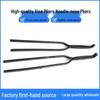 Long Handle Bent Nose Crucible Tongs for Melting Gold and Silver Jewelry - Goldsmithing Tool.