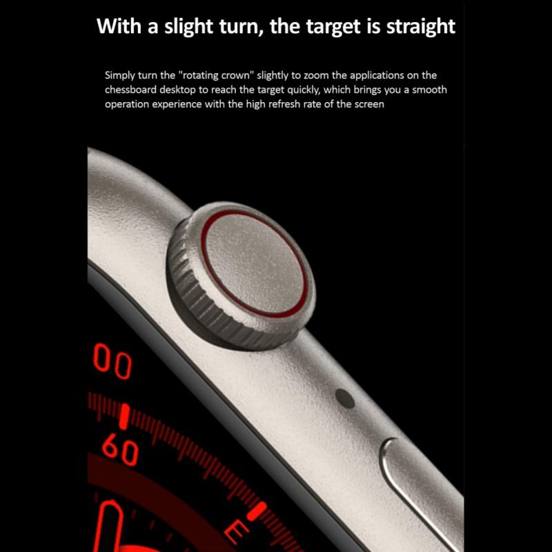 Rainbuvvy HK9 Pro Náramek Chytré hodinky 2,02palcový OLED 410x494 LC11S BT 5.1 Vodotěsné IP67 Podpora Bluetooth volání Sledování kroků Monitorování spánku