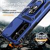 For Samsung Galaxy S25 Case PC + TPU Phone Cover Lens Ultimate Protection Kickstand