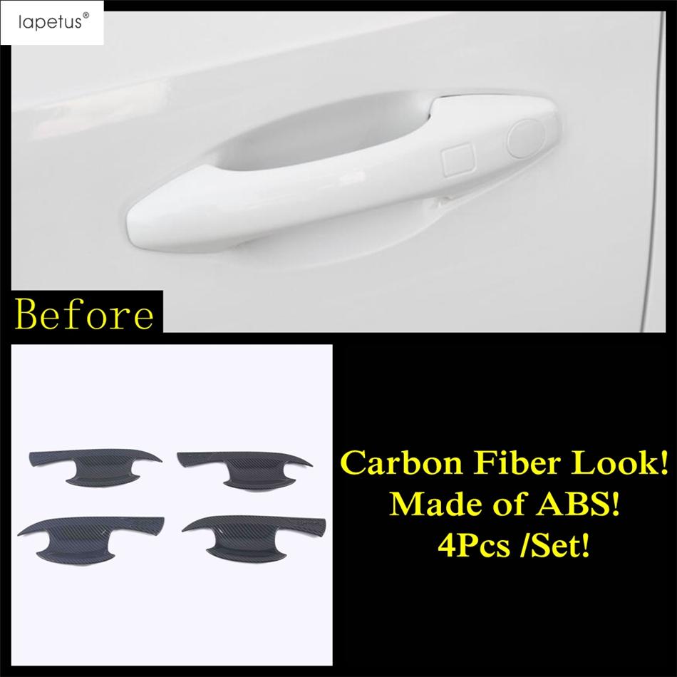 Car Outer Door Handle Bowl Protection Decoration Cover Trim Fit For Haval H6  - 2024 ABS Chrome / Carbon Fiber Accessories