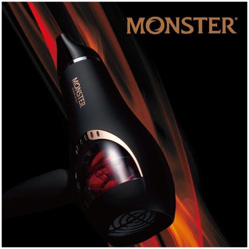 Koizumi Hair Dryer Monster Large Air Volume Quick Drying Negative Ion Black KHD-W740/K