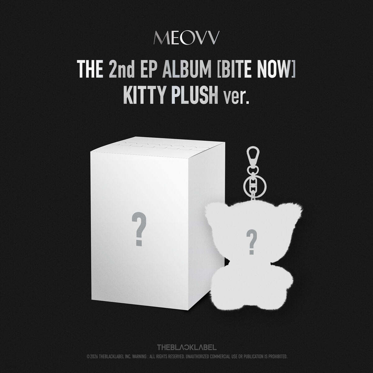 

[Передзамовлення] MEOVV BITE NOW KITTEN ПЛЮШЕВИЙ K-pop Альбом Фотокартка Офіційний KITTY PLUSH Ver.