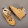 Golden Sapling Men's Winter Boots Snow Shoes Retro Leather Flats Comfortable Outdoor Boot for Men Casual Trekking Shoe