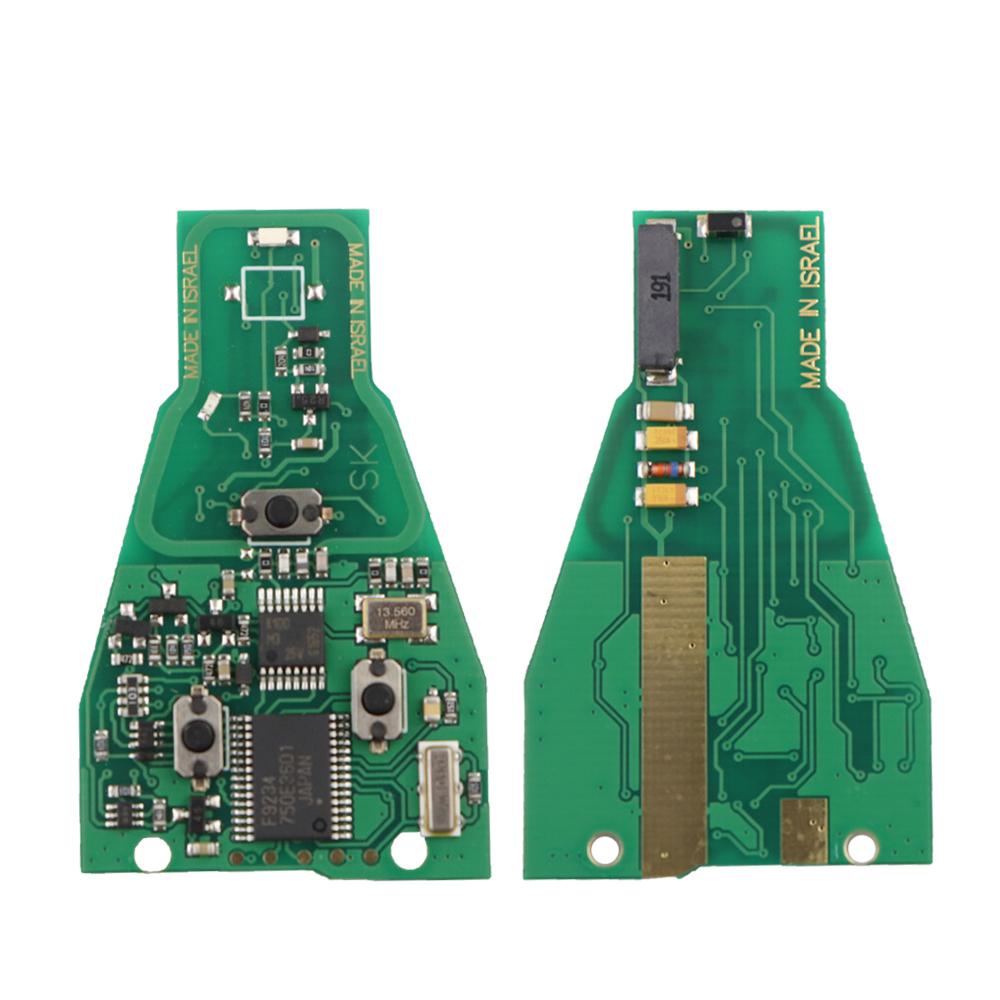 YIQIXIN Remote Car Key For Mercedes Benz NEC B C E S SL ML MB CLK CL 3B 3BT 1996-2006 W203 W204 W211 W20 433Mhz 2/3 Buttons