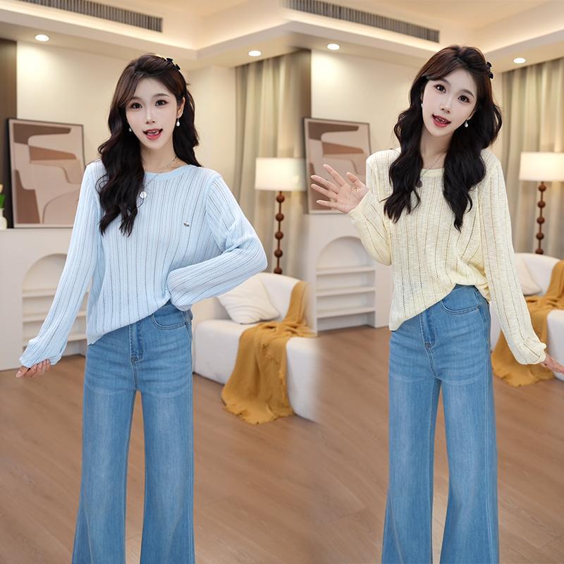 2026 Korean Chic Hollow Back Button Slimming Knit Top, Women's Backless Cardigan H7-33