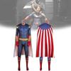 Blue Homelander Cosplay Costume For The Boys Featuring Comfortable Fabric Design