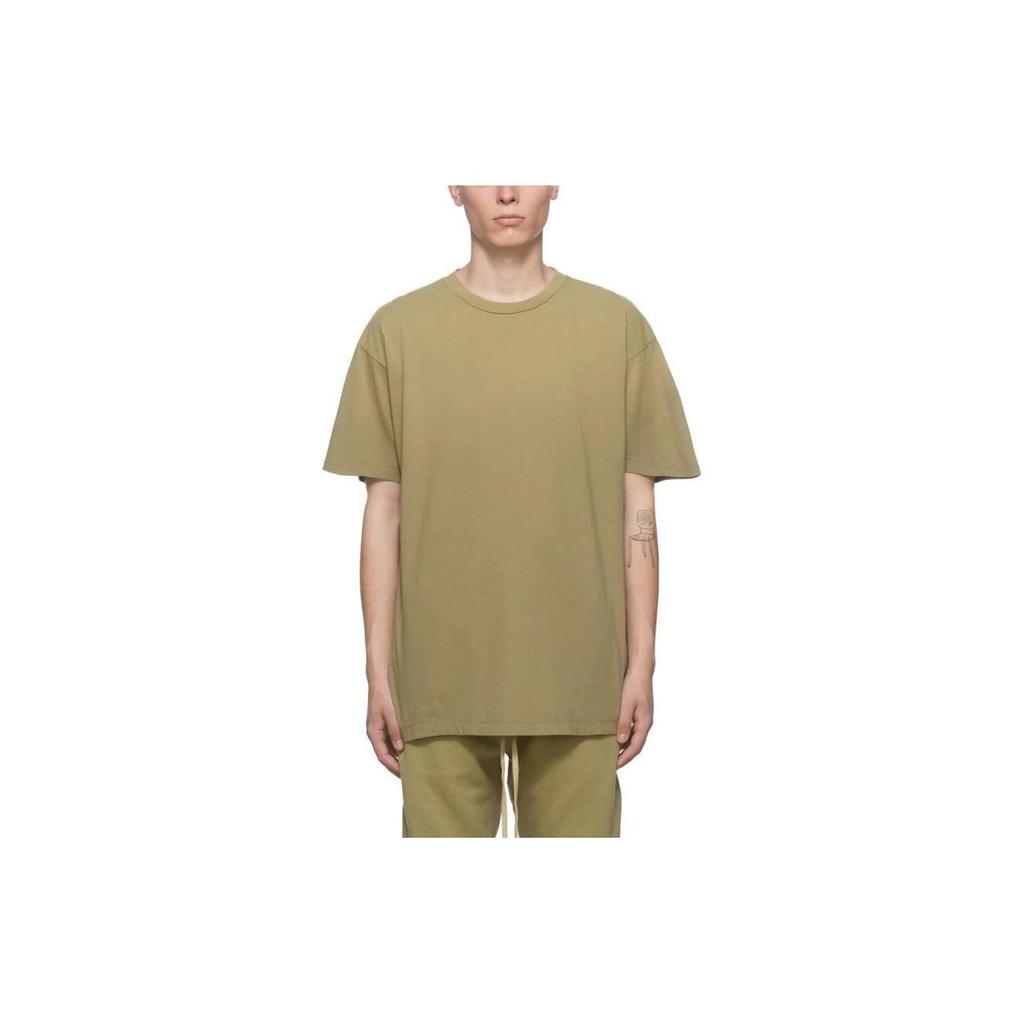 Fear Of God SS23 Eternal Series Short Sleeve Cotton Jersey T-Shirt In Green Vintage Army Men T-Shirts FOG-SS23-731