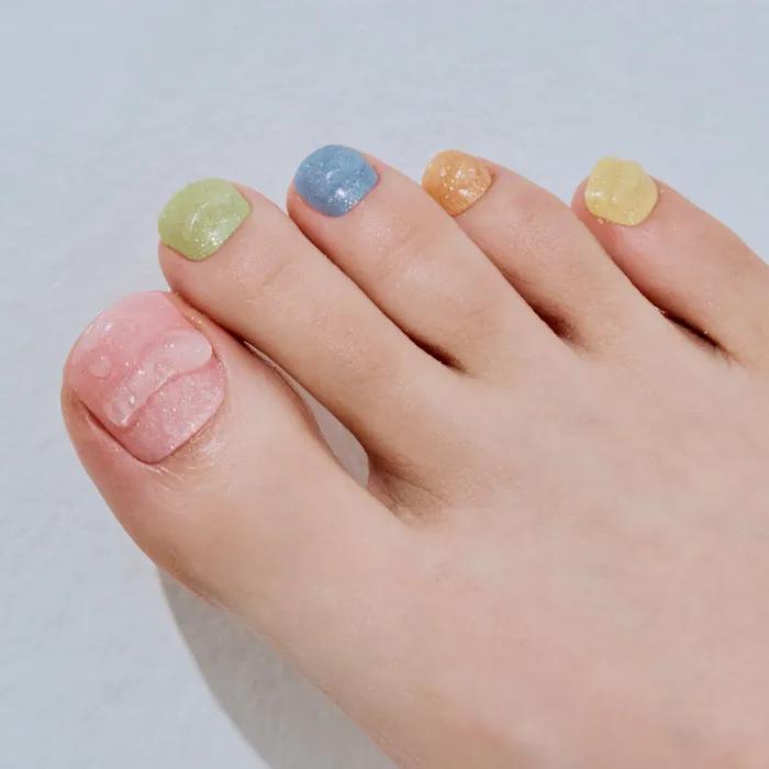 Pastel Palette Gel Pedi