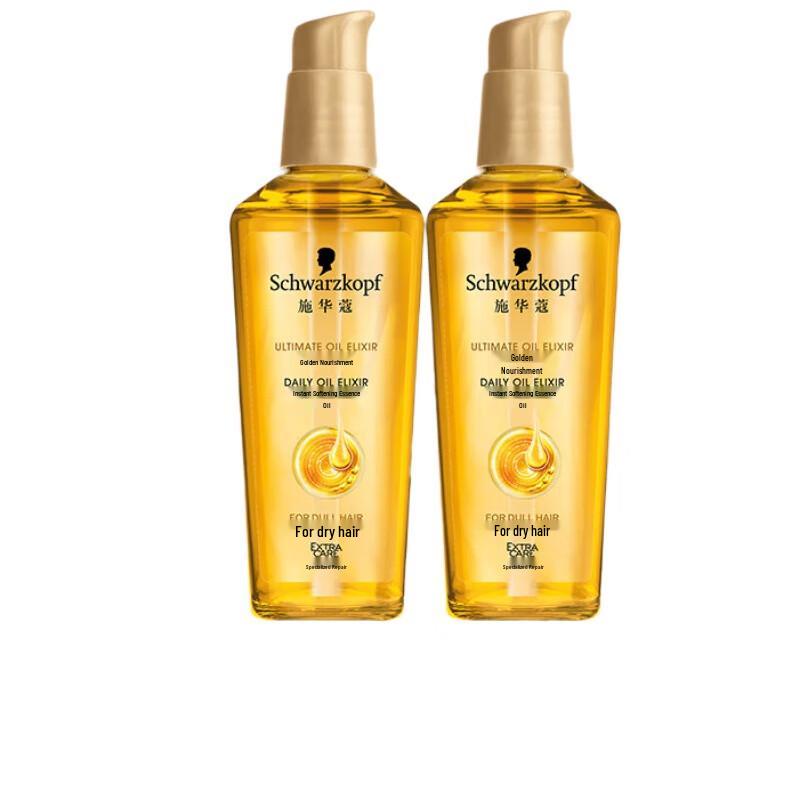 Schwarzkopf Gold Radiance Instant Smooth Hair Oil Duo