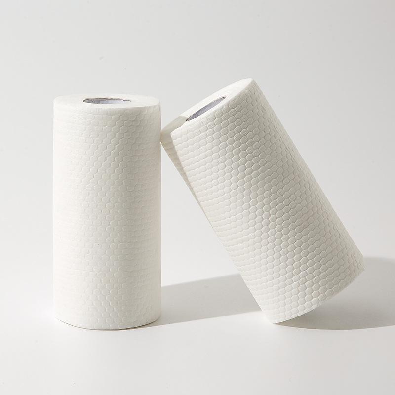 Lazy Rag Dual-Use Extra Large & Thick Kitchen Disposable Paper Towels for Household Cleaning