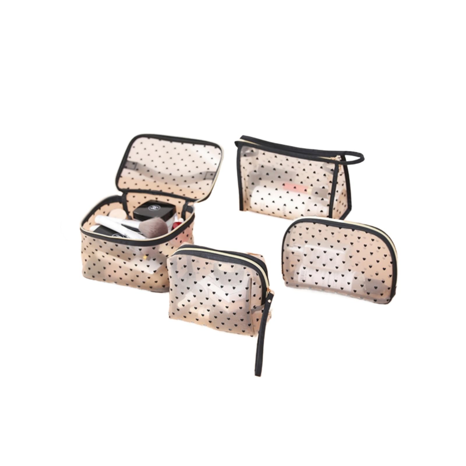 

Aylashine Сетчатый Косметический Органайзер для Хранения Косметики и Туалетных Принадлежностей для Путешествий, Прозрачная Дорожная Косметичка-Органайзер из Сетки, Косметичка, Косметичка, Сумка, Косметичка, Косметичка,