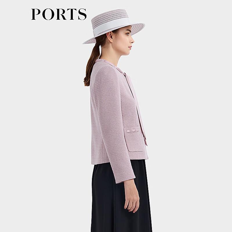 PORTS Women's Classic Color Block V-Neck Knit Cardigan