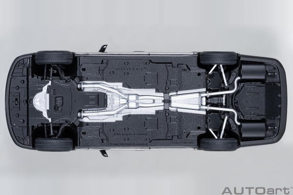 AUTOart Scale Toyota Century Convertible Kamui Eternal Black Finished Product 1/18
