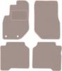 Dywaniki welurowe w kolorze beżowym: Hyundai Terracan SUV (2001-2006)