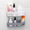 No Punching Required Seamless Wall Mounted Storage Rack Plastic Storage Rack for Organizing Kitchen Bathroom Wash Rack Bathroom