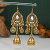 Nepalese Ethnic Tassel Coin & Water Drop Earrings for Women