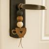 2Pcs Decorative Coffee Cup Doorplate Vintage Door Pendant DIY Hanging Decor  Background Prop