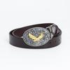 Eagle Pattern Unisex Cowboy Cowhide Belt